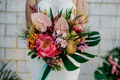 Wedding florals by Madly and Love