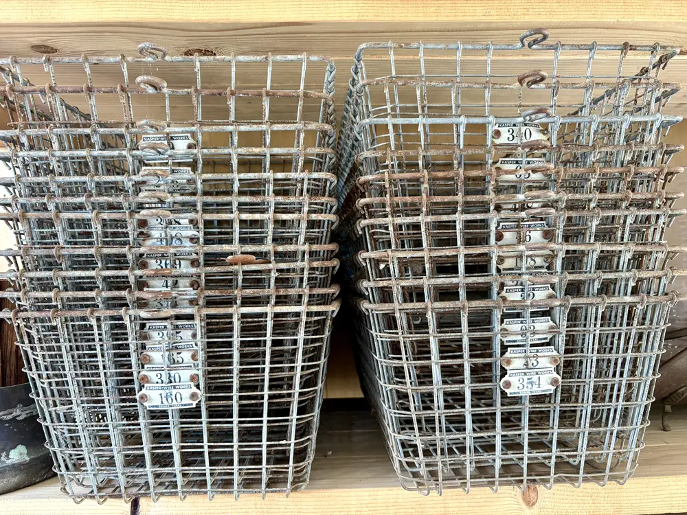 Locker Baskets, Recess Rentals at the Martindale Schoolhouse